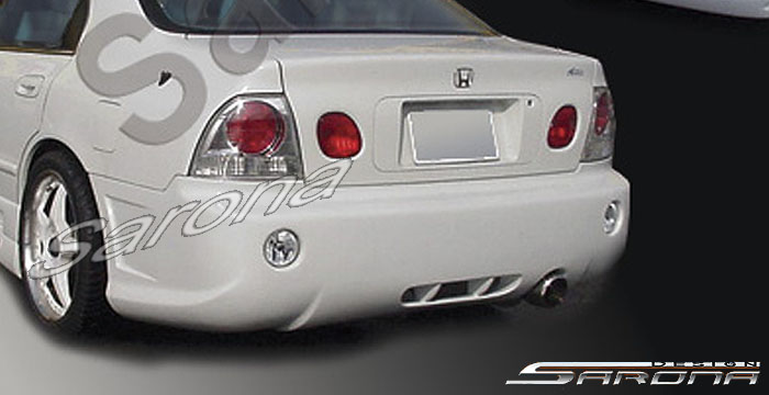 Custom Honda Accord  Sedan Rear Bumper (1995 - 1997) - $450.00 (Part #HD-003-RB)